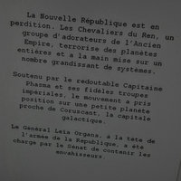 SPOILER Star Wars French Opening Scrawl