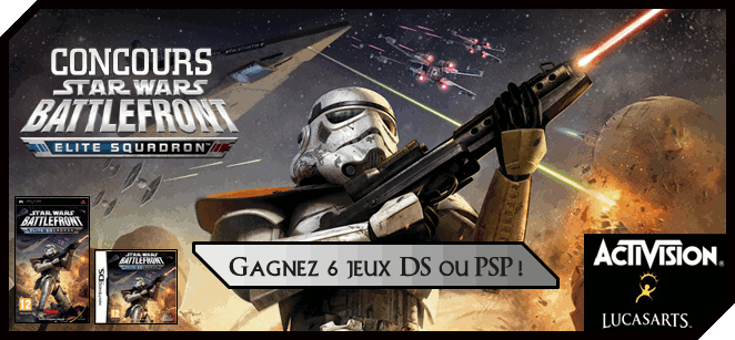 Concours Star Wars Battlefront : Elite Squadron avec Activision