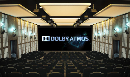 Une salle équipée Dolby Atmos Une salle équipée Dolby Atmos