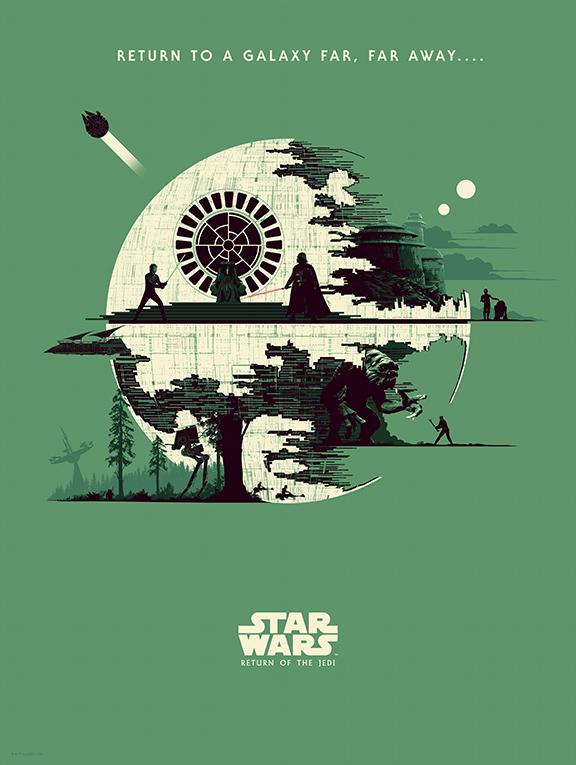 Art Print Star Wars Set of 3