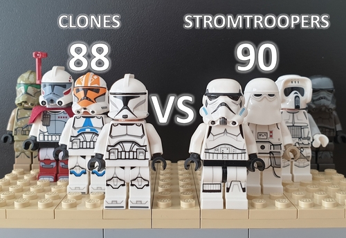 Clones vs Stormtroopers