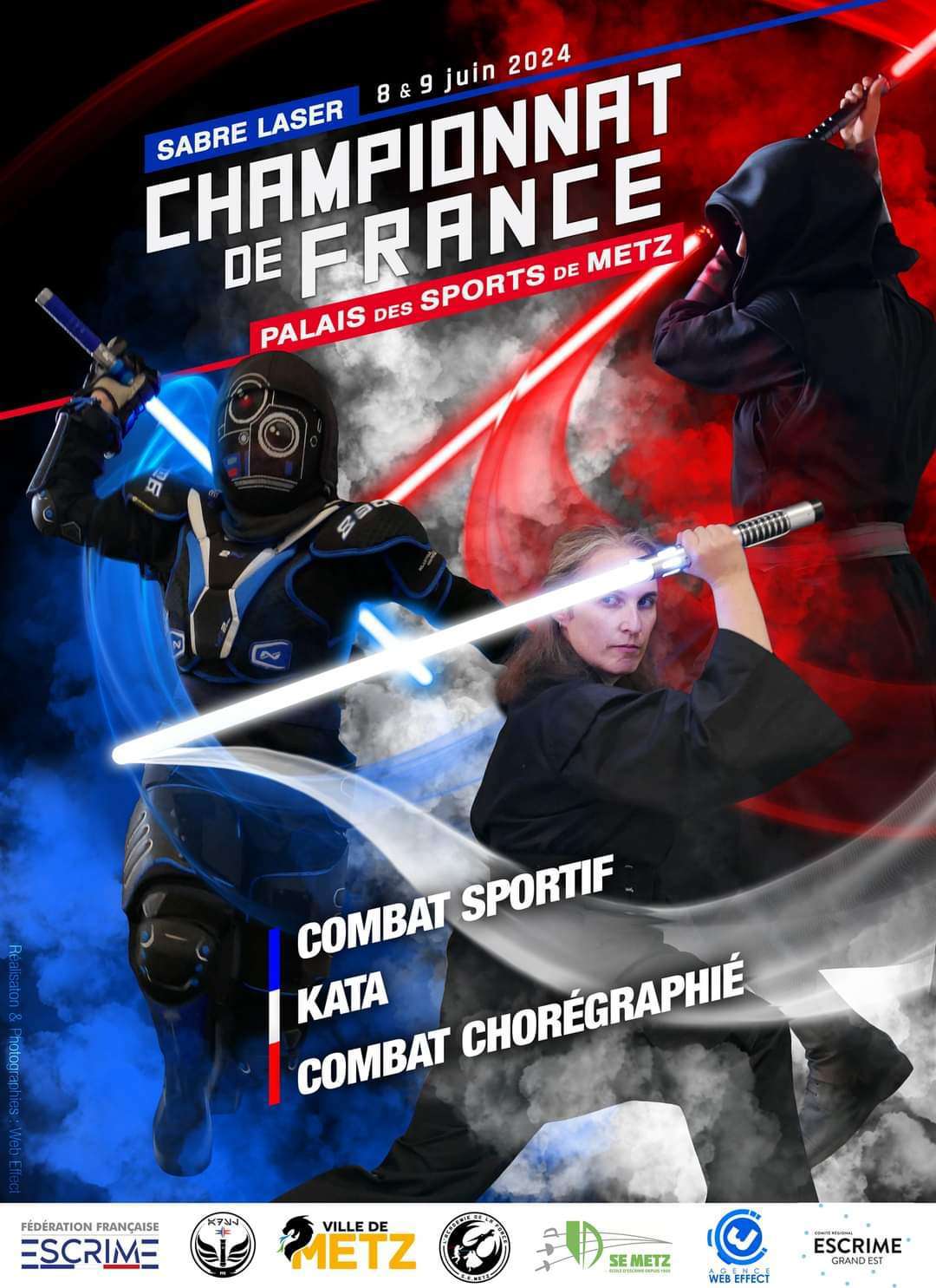 Annonce du Championat de France de Sabre Laser 2024