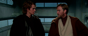 Anakin et Obi-Wan dans La Revanche des Sith