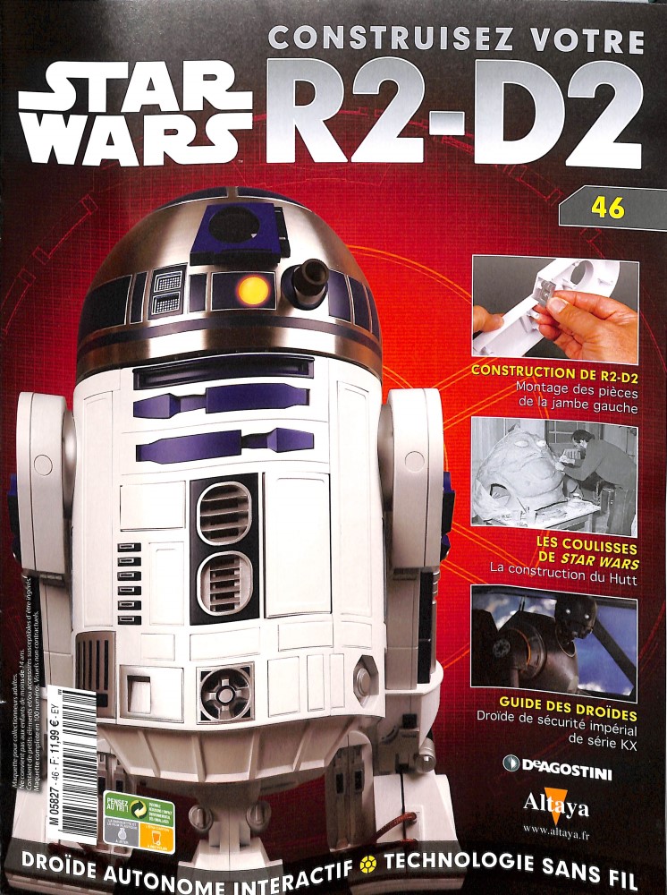 R2-d2 star wars - 4d build - La Poste