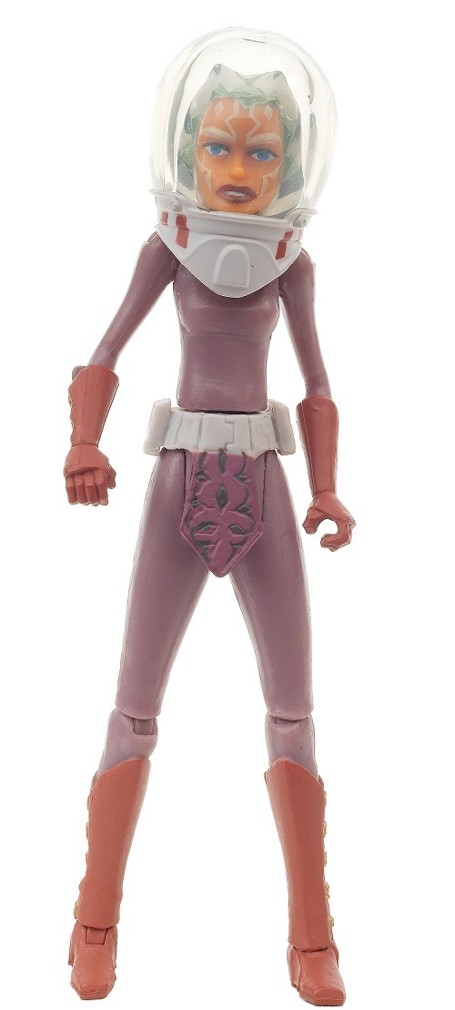 Ahsoka Tano (tuta Spaziale) Star Wars The Clone Wars | Action Figure Hasbro 2009 | 10 Cm Collezionabile