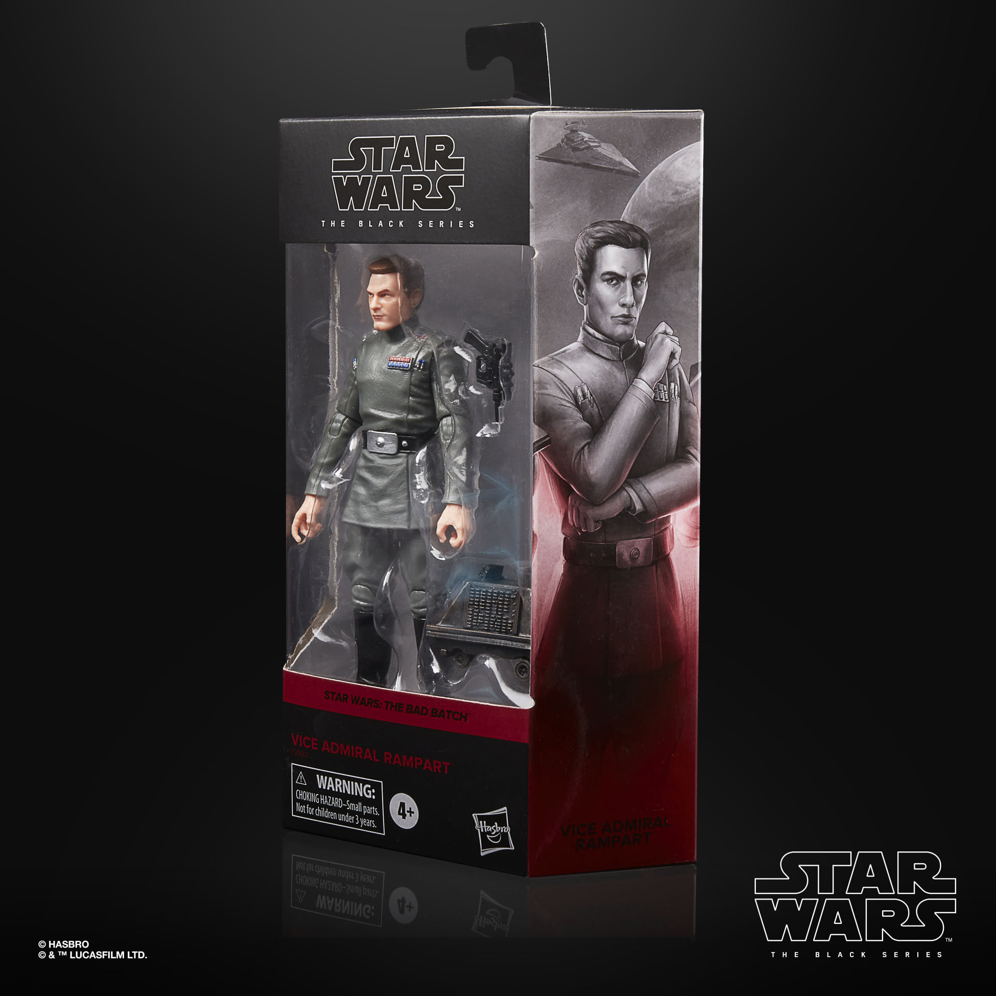 Vice Admiral Rampart Figurine Star Wars The Bad Batch Black Series Hasbro 15 Cm 5010993874262 Kingdom Figurine 5