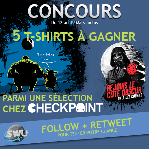 Concours T-shirt Star Wars Checkpoint