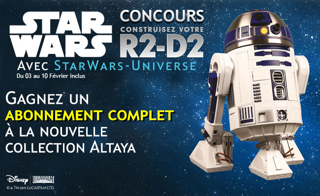 Construisez votre R2-D2 concours