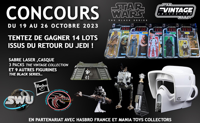40 ans Retour du Jedi - Hasbro France et Mania Toys