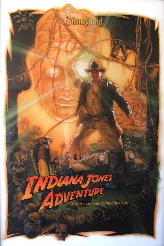 Affiche d'Indiana Jones and the forbidden Eye