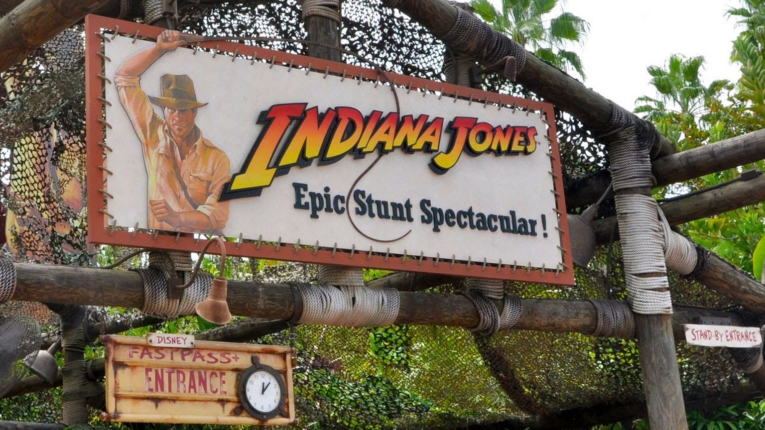 Entrée Indiana Jones Stunt Show