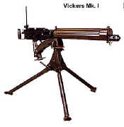 La mitrailleuse Vickers-Maxim datant de la der des der...