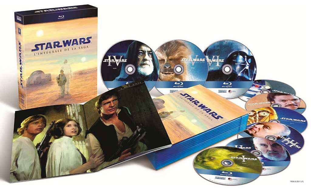 Star Wars - L'Intégrale de la Saga - Coffret Blu-Ray
