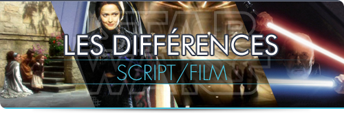 Les différences script-film