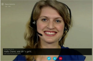 Les sous-titres permettent de suivre plus facilement la conversation ou de baisser le volume (pratique en cas de décalage horaire)