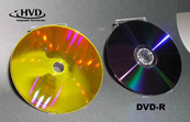 Voici un prototype de disque holographique (HVD). Il pourrait succéder aux blu-ray dans les années à venir