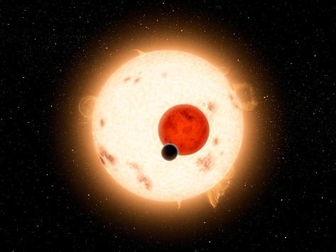 Vue d'artiste de Kepler-16b