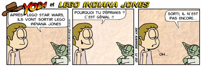 Yoda et Lego Indiana Jones