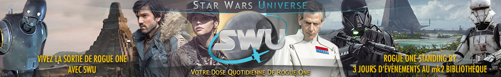 Bannière Rogue One: A Star Wars Story