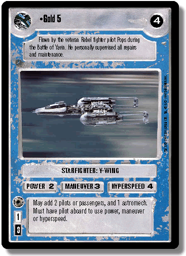 Star Wars CCG GIFT OF THE MENTOR Premiere 