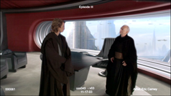 Discussion entre Anakin et Palpatine