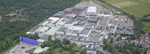 vue aérienne des studios Pinewood