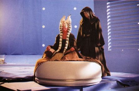 tournage d'une scène de l'Episode III