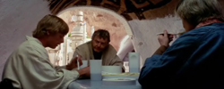 La salle à manger dans l'Episode IV