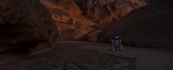 R2 dans le canyon