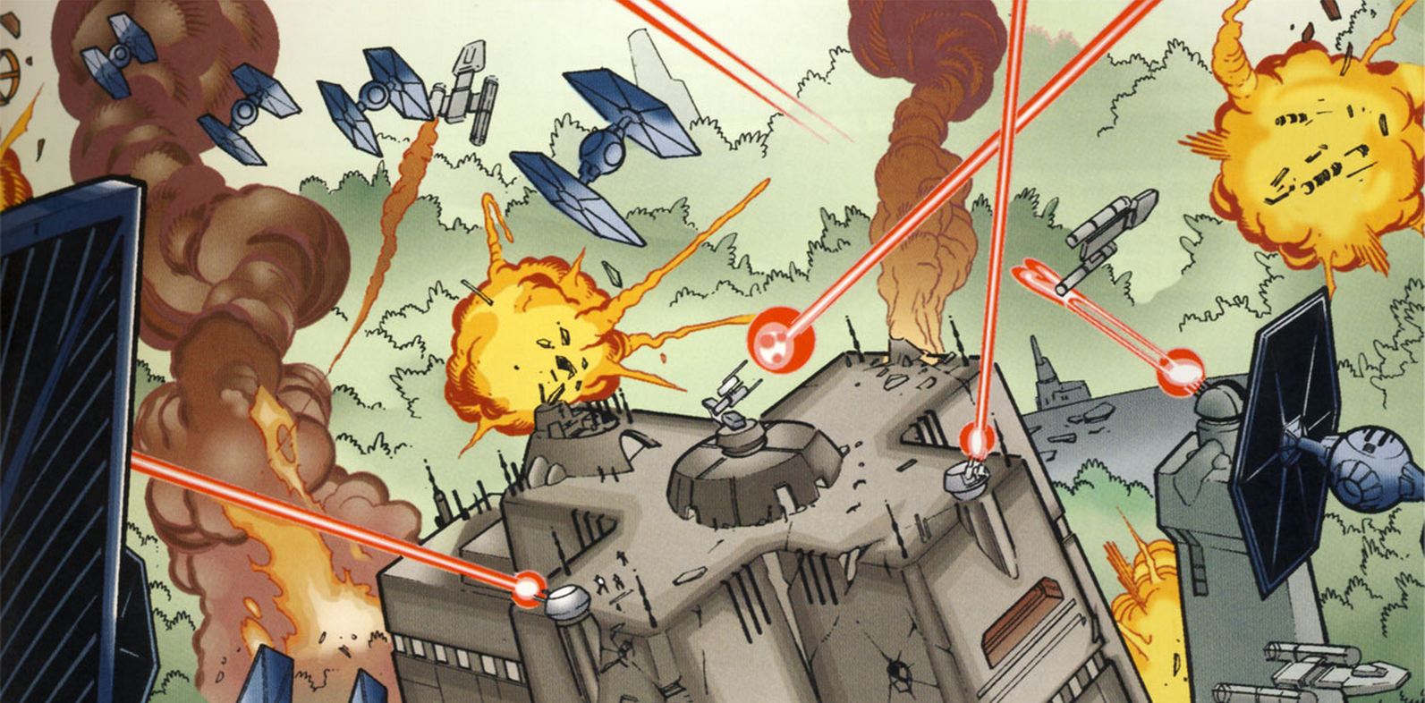 Les forces du 181ème Escadron ont détruit les escadrons rebelles dans le ciel d'Ord Biniir