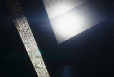 L'un des nombreux pare-soleil de l'anneau Glavis © Lucasfilm
