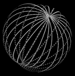 Une sphère de Dyson sous forme d'essaim